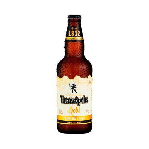 CERVEJA THEREZOPOLIS GOLD PREMIUM LAGER 500ML