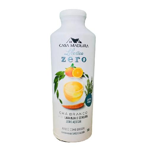 CHÁ BRANCO ZERO COM LARANJA E CENOURA CASA MADEIRA 500ML