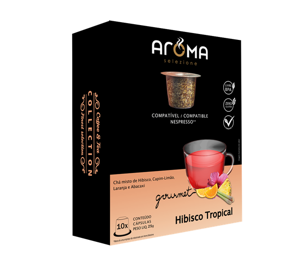 CHÁ TROPICAL HIBÍSCO NESPRESSO