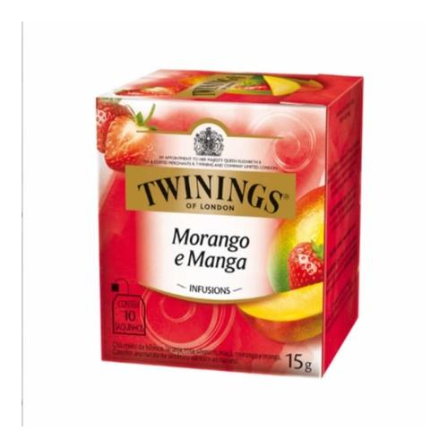 CHÁ TWININGS MORANGO MANGA 15G