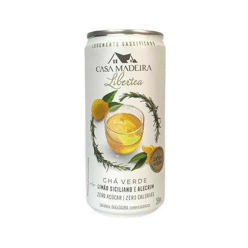 CHÁ VERDE COM LIMÃO SICILIANO E ALECRIM CASA MADEIRA LATA 269ML