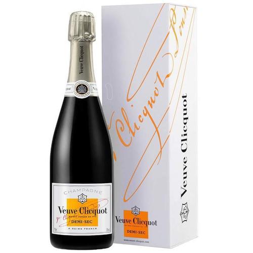CHAMPAGNE VEUVE CLICQUOT DEMI-SEC 750ML