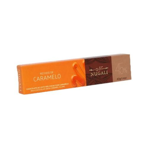 CHOCOLATE AO LEITE COM CARAMELO NUGALI 40G