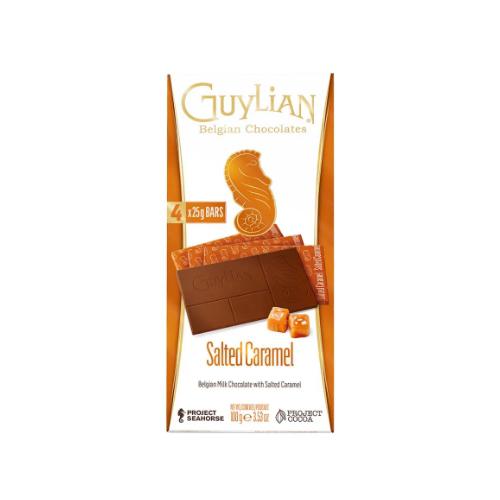 CHOCOLATE BELGA GUYLIAN SALTED CARAMEL 100G