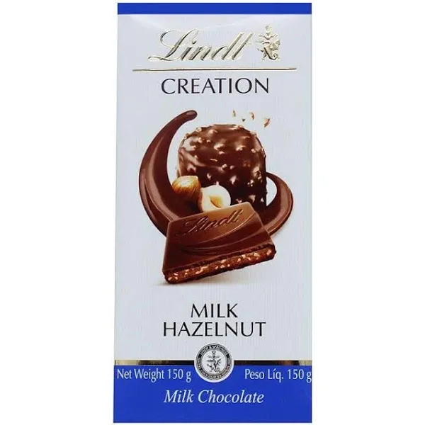 CHOCOLATE LINDT CREATION HAZELNUT 100GR
