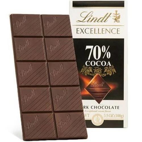 CHOCOLATE LINDT DARK EXCELLENCE 70% COCOA 100GR