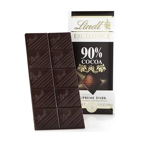 CHOCOLATE LINDT EXCELL 90% COCOA 100GR