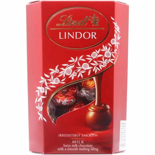 CHOCOLATE LINDT LINDOR MILK BALLS 200G