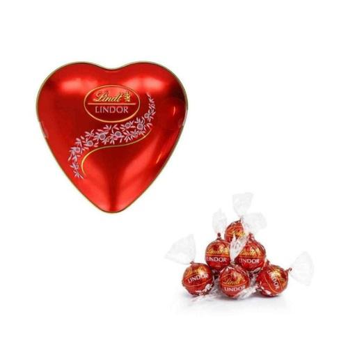 CHOCOLATE LINDT LINDOR MILK CORACÃO 50G