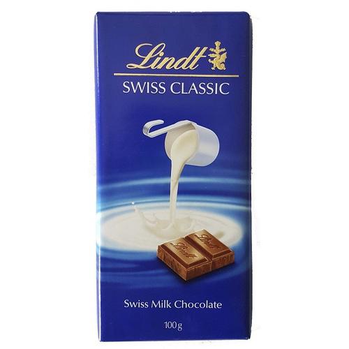 CHOCOLATE LINDT MILK 100GR
