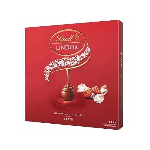 CHOCOLATE LINDT MILK LINDOR BALLS 112G