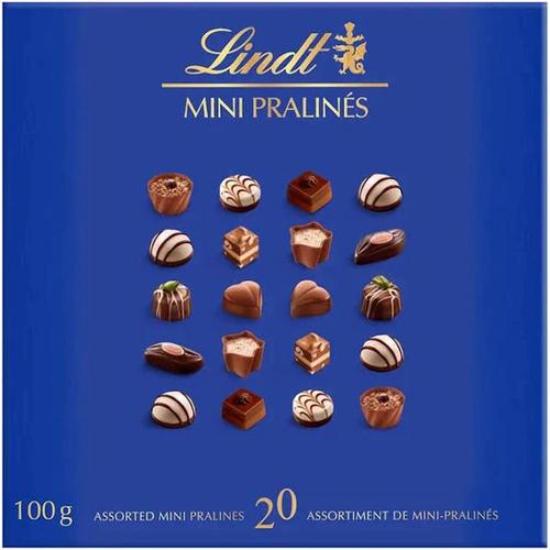 CHOCOLATE LINDT MINI PRALINES 100G