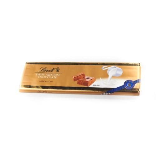 CHOCOLATE LINDT SWISS GOLD BAR MILK 300GR