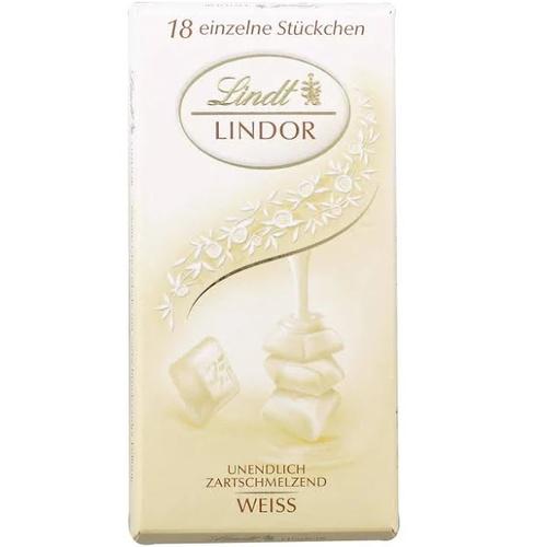 CHOCOLATE LINDT WHITE 100GR