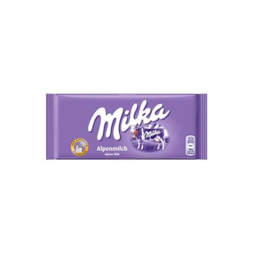 CHOCOLATE MILKA ALPENMILCH 100GR