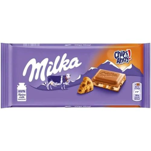 CHOCOLATE MILKA CHIPS AHOY 100G