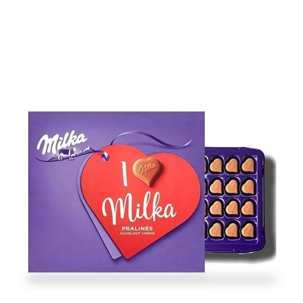 CHOCOLATE MILKA I LOVE HAZELNUT CREAM 110G