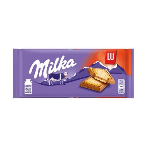 CHOCOLATE MILKA LU 87G