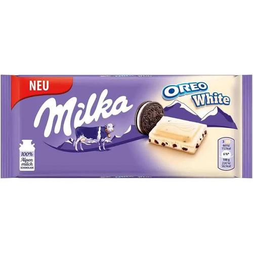 CHOCOLATE MILKA ÓREO WHITE 100G