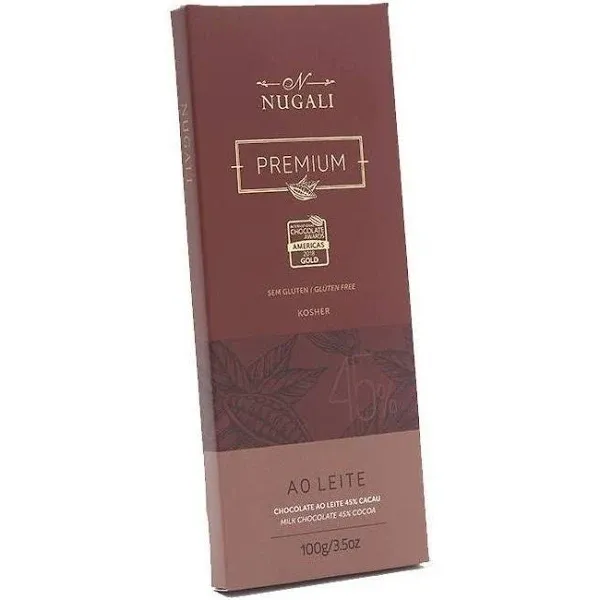 CHOCOLATE NUGALI BARRA AO LEITE 100G