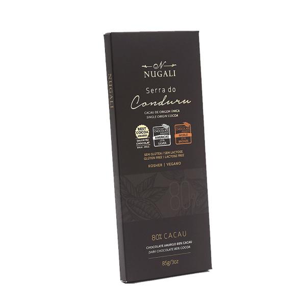 CHOCOLATE SERRA DO CONDURU NUGALI BARRA 85G