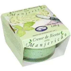 CREME DE RICOTA COM MANJERICÃO DAMM 120G