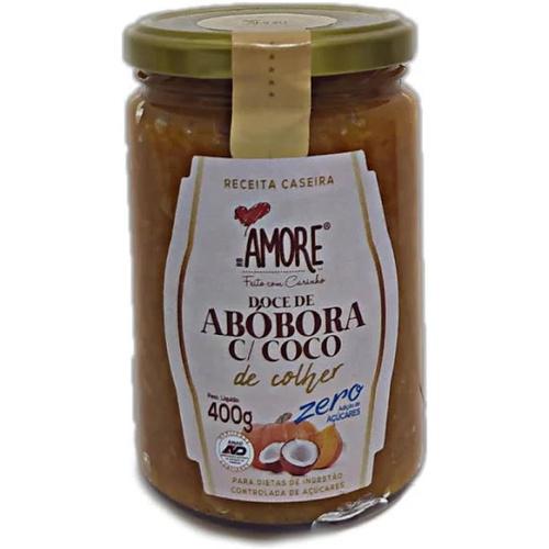 DOCE DE ABÓBORA COM COCO ZERO RB AMORE 400G