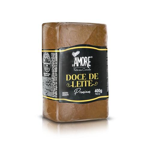 DOCE DE LEITE PREMIUM BARRA RB AMORE 400G