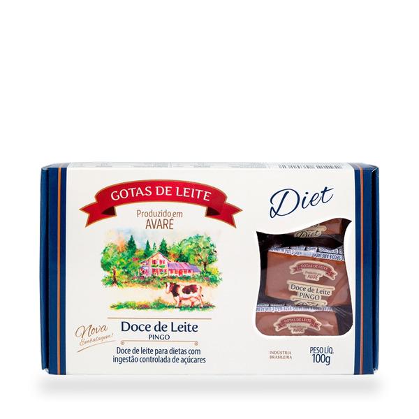 DOCE DE LEITE ZERO GOTAS DE LEITE 110GR