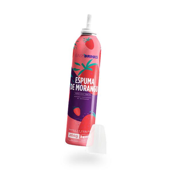 ESPUMA MORANGO EASY DRINKS 260GR