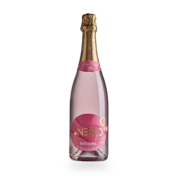 ESPUMANTE NERO LIVE ROSÉ SEM ALCOOL 750ML