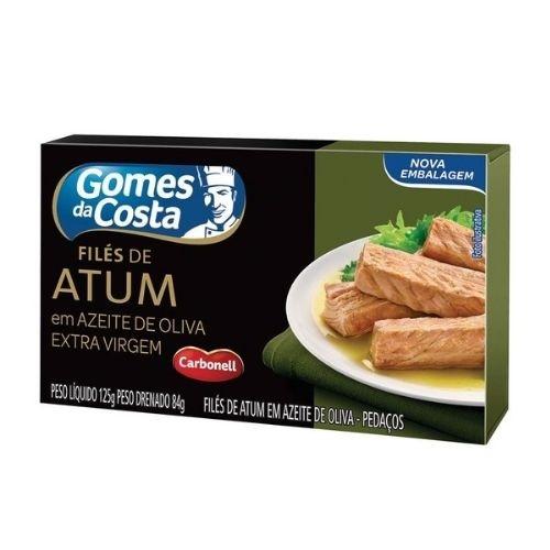 FILÉ ATUM COM AZEITE GOMES DA COSTA 125G