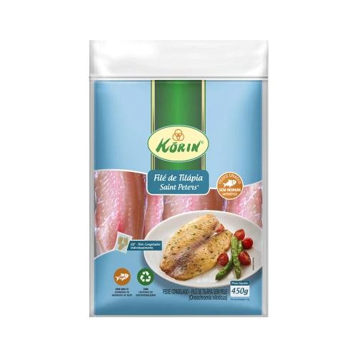 FILÉ DE TILAPIA KORIN 450GR