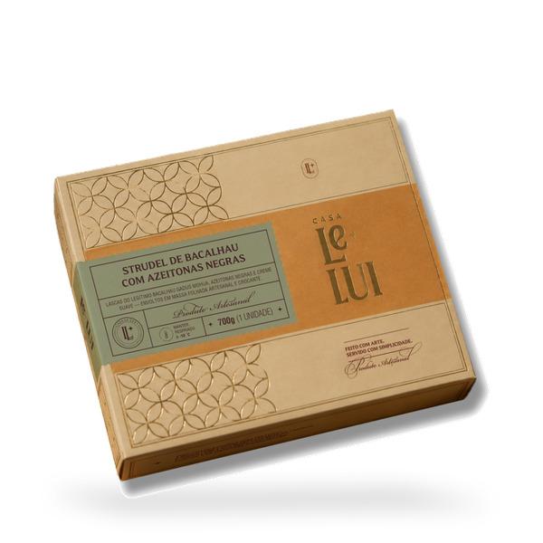 FOLHADO DE BACALHAU COM AZEITONAS LELUI 700G