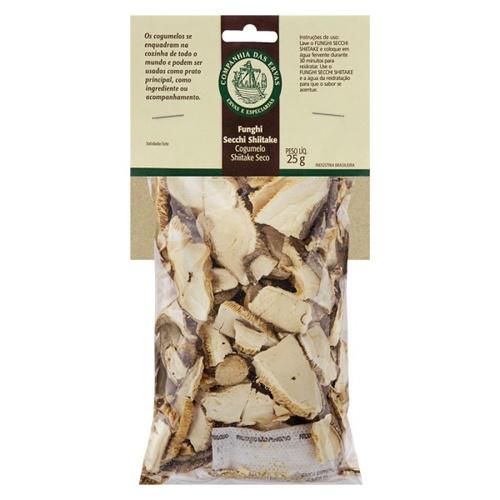 FUNGHI SHITAKE CIA DAS ERVAS 25G