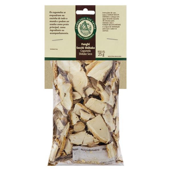 FUNGHI SHITAKE CIA DAS ERVAS 25G