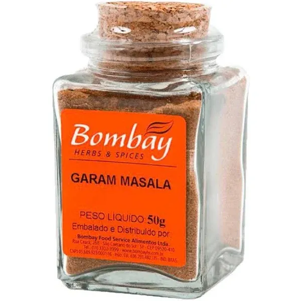 GARAM MASALA BOMBAY VIDRO 50G