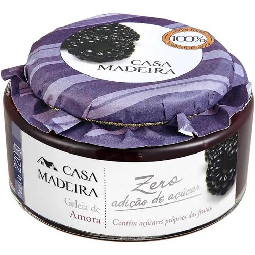 GELEIA AMORA SUGAR FREE CASA DE MADEIRA 220G