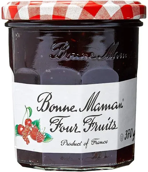 GELEIA BONNE MAMAN FRUTAS VERMELHAS 370GR