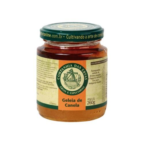 GELEIA CANELA CIA DAS ERVAS 260G