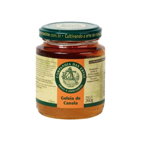 GELEIA CANELA CIA DAS ERVAS 260G