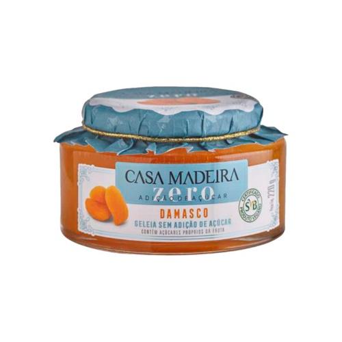 GELEIA DAMASCO ZERO AÇÚCAR CASA DE MADEIRA 220G