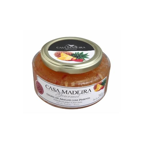 GELEIA DE ABACAXI COM PIMENTA CASA MADEIRA 240G