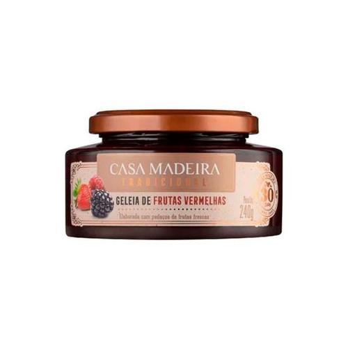 GELEIA  FRAMBOESA CASA DE MADEIRA 240G