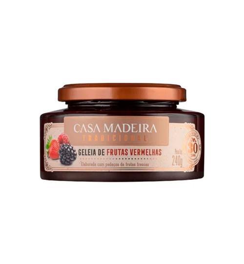 GELEIA  FRAMBOESA CASA DE MADEIRA 240G
