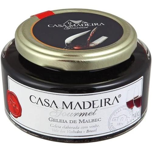 GELEIA GOURMET MALBEC CASA DE MADEIRA 240G