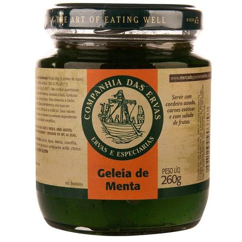 GELEIA MENTA CIA DAS ERVAS 260G