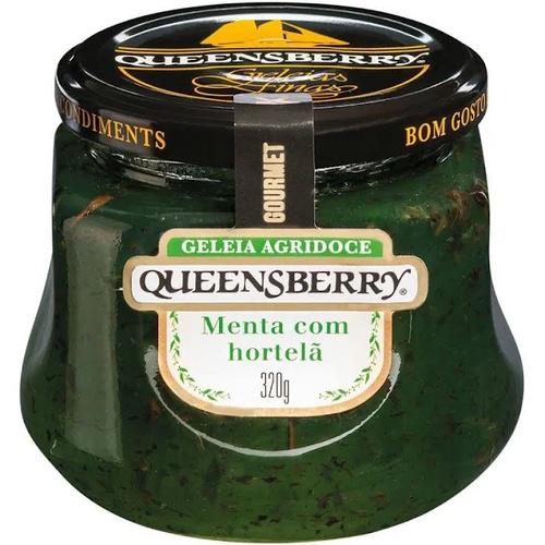 GELEIA MENTA E HORTELÃ QUEENSBERRY 320G