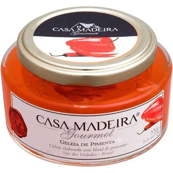 GELEIA PIMENTA CASA DE MADEIRA 220GR