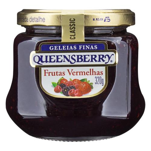 GELEIA QUEENSBERRY FRUTAS VERMELHAS 320GR